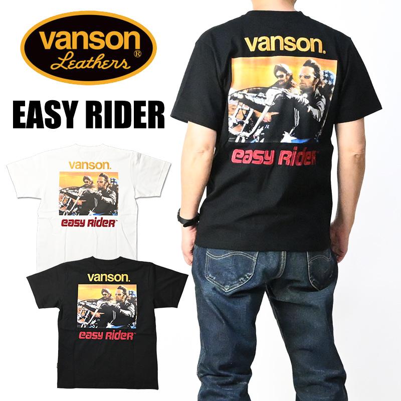 VANSON（バンソン） VANSON x EASY RIDER x イージーライダー 半袖 T