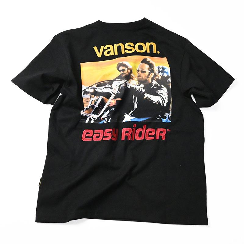 VANSON（バンソン） VANSON x EASY RIDER x イージーライダー 半袖 T