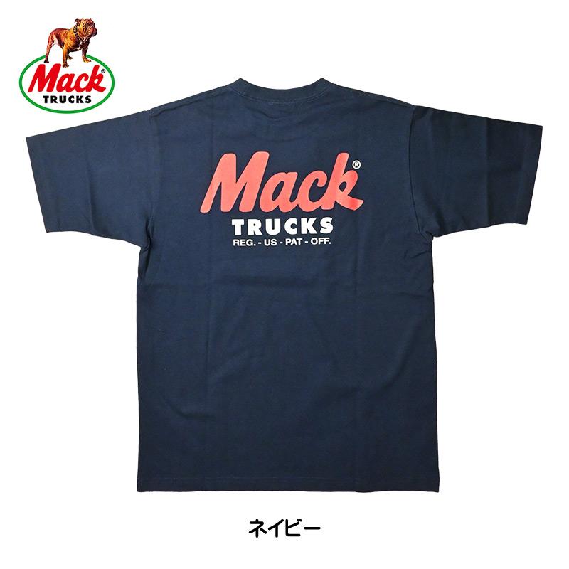 MACK TRUCKS マック トラック 半袖Tシャツ プリント ロゴ メンズ T
