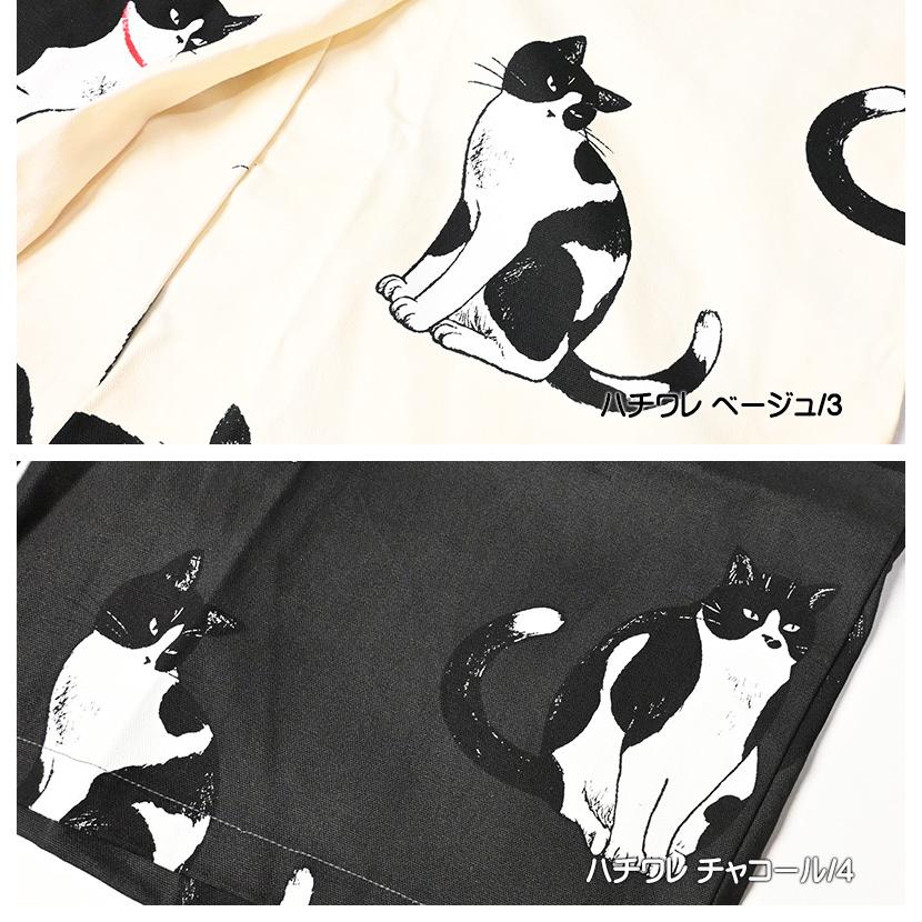 CIAO（チャオ） 猫柄 ショートパンツ ハーフパンツ ショーツ プリント