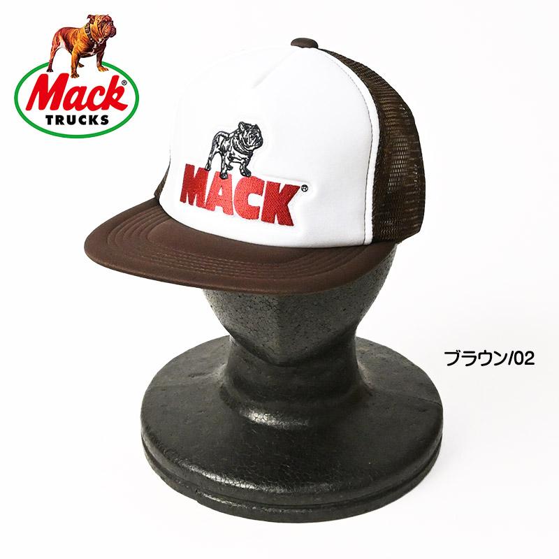 MACK TRUCKS マックトラック メッシュキャップ 刺繍 ロゴ 帽子 メンズ