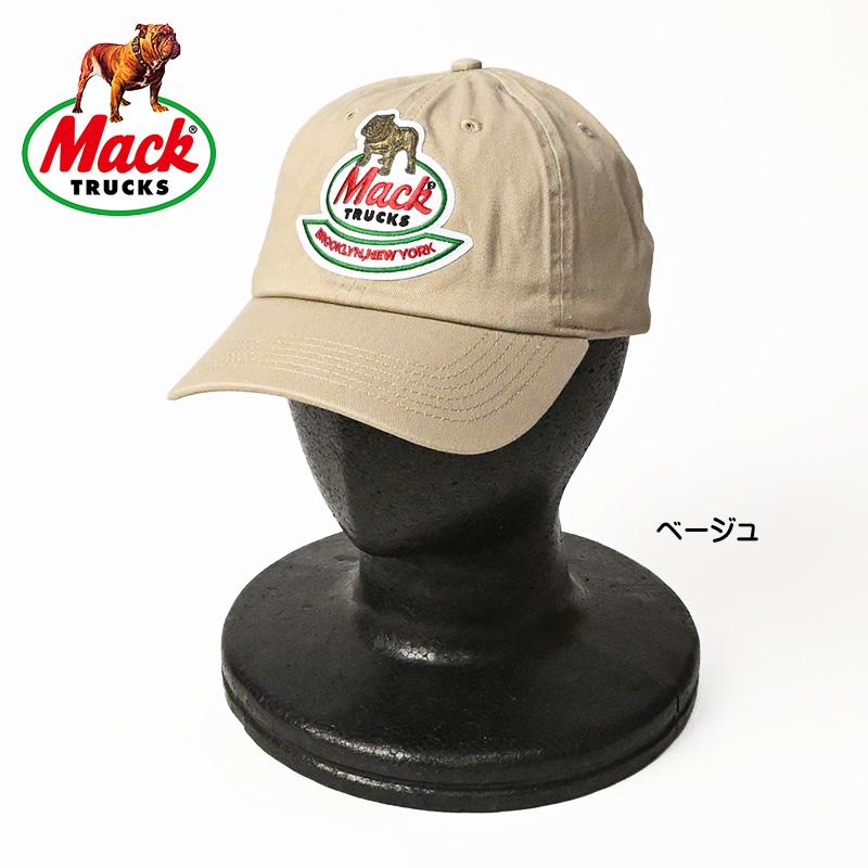 MACK TRUCKS マックトラック ツイルキャップ 刺繍 ロゴ 帽子 メンズ