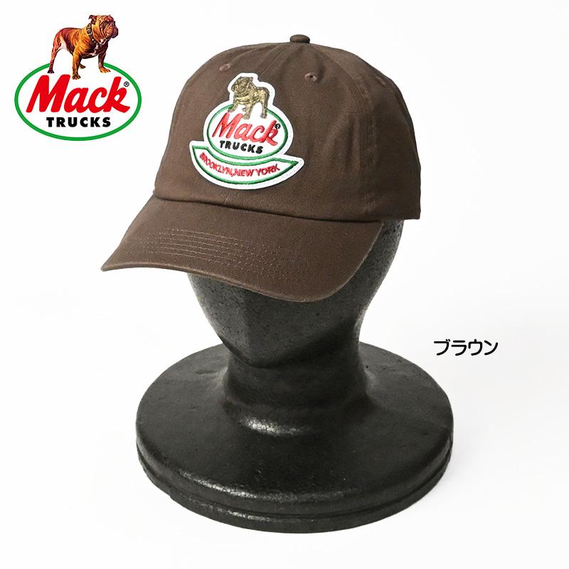MACK TRUCKS マックトラック ツイルキャップ 刺繍 ロゴ 帽子 メンズ