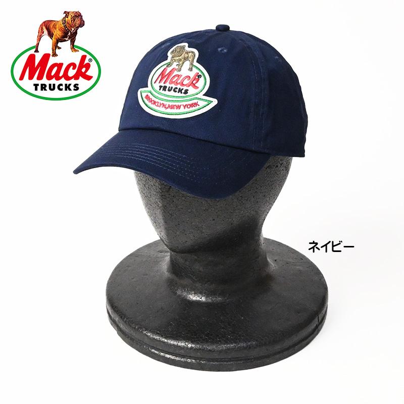 MACK TRUCKS マックトラック ツイルキャップ 刺繍 ロゴ 帽子 メンズ