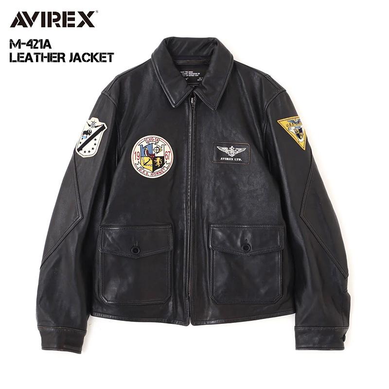 AVIREX（アヴィレックス） アビレックス レザー ジャケット M-421A