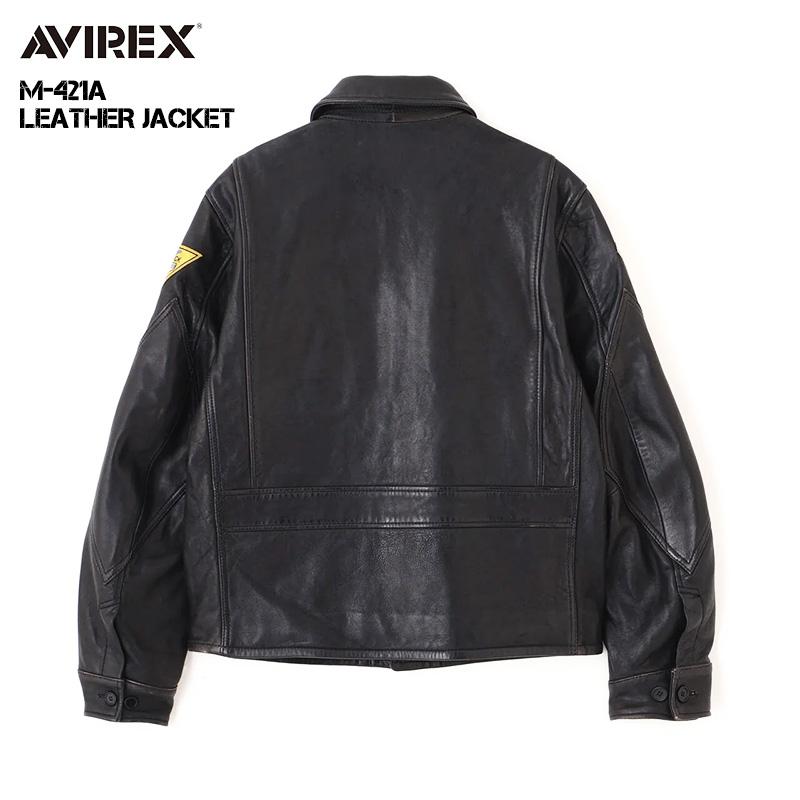 AVIREX（アヴィレックス） アビレックス レザー ジャケット M-421A