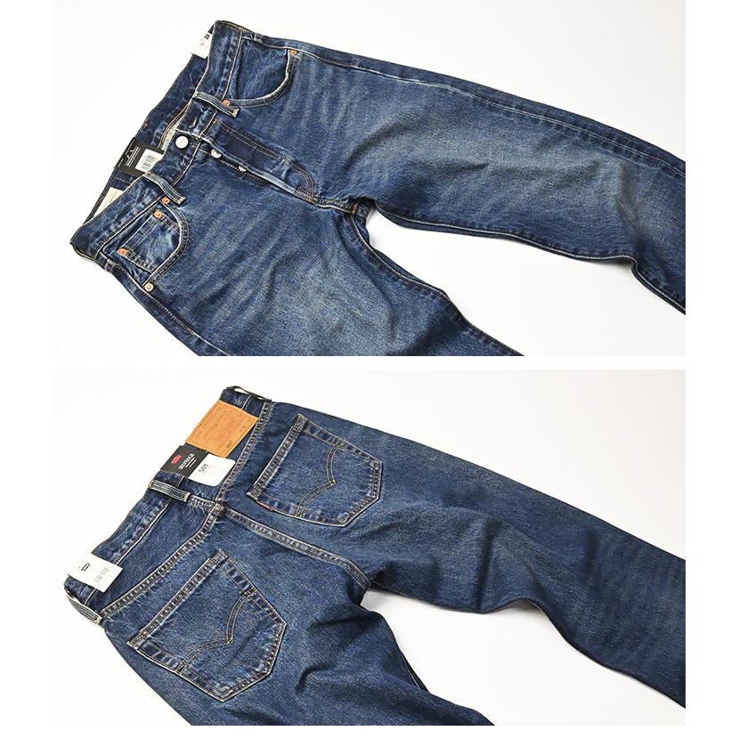 Levi's（リーバイス） 501 セルビッジデニム ミディアムインディゴ 赤