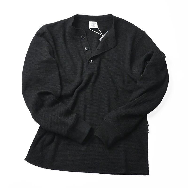 AVIREX（アヴィレックス） アビレックス 長袖Tシャツ ハニカムワッフル