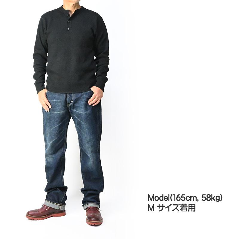 AVIREX（アヴィレックス） アビレックス 長袖Tシャツ ハニカムワッフル