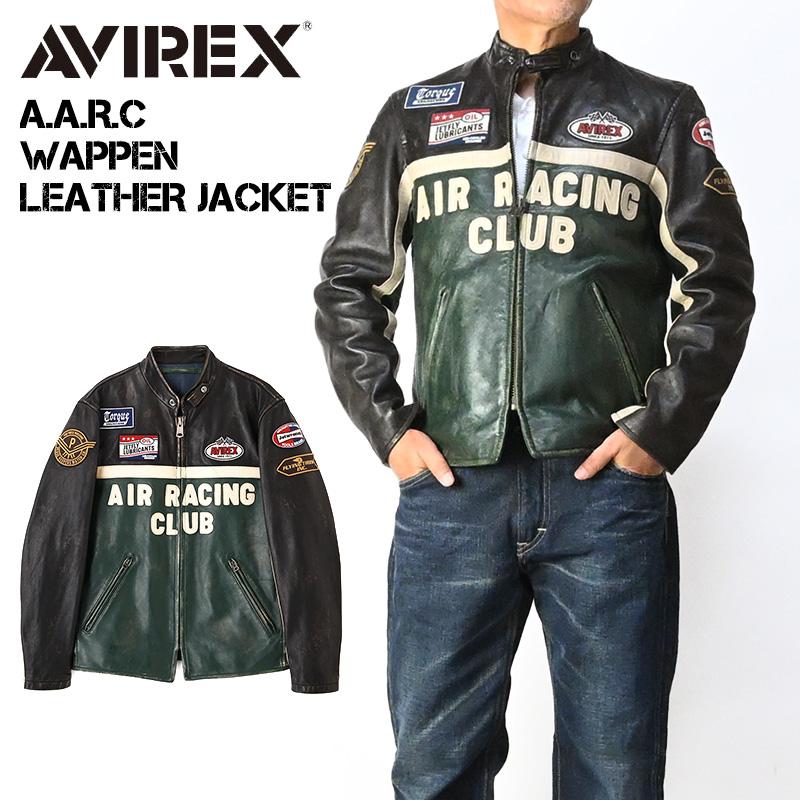 AVIREX（アヴィレックス） アビレックス レザー ジャケット A.A.R.C