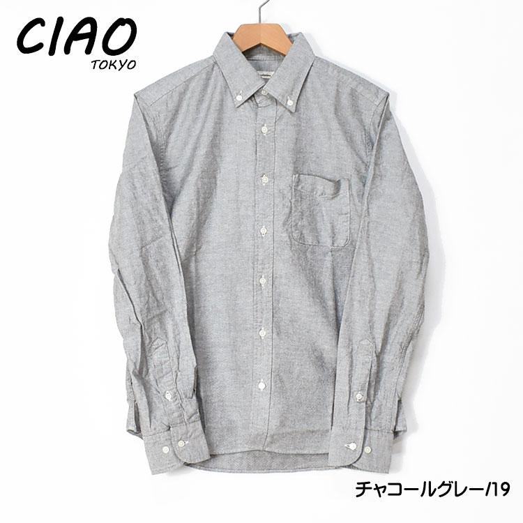CIAO Ciao チャオ オックスフォード ボタンダウンシャツ メンズ CIAO Ciao チャオ オックスフォード ボタンダウンシャツ メンズ