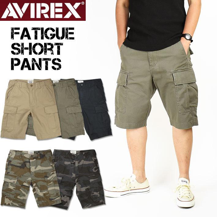 AVIREX アビレックス ファティーグ カーゴショートパンツ AVIREX アビレックス ファティーグ カーゴショートパンツ