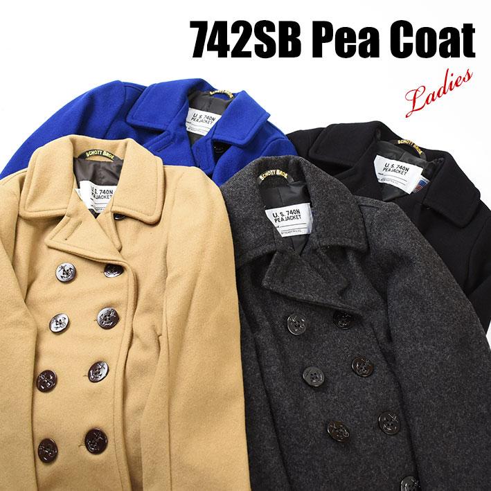 Schott N.Y.C ショット レディース ピーコート 742SB BOYS Schott N.Y.C ショット レディース ピーコート 742SB BOYS