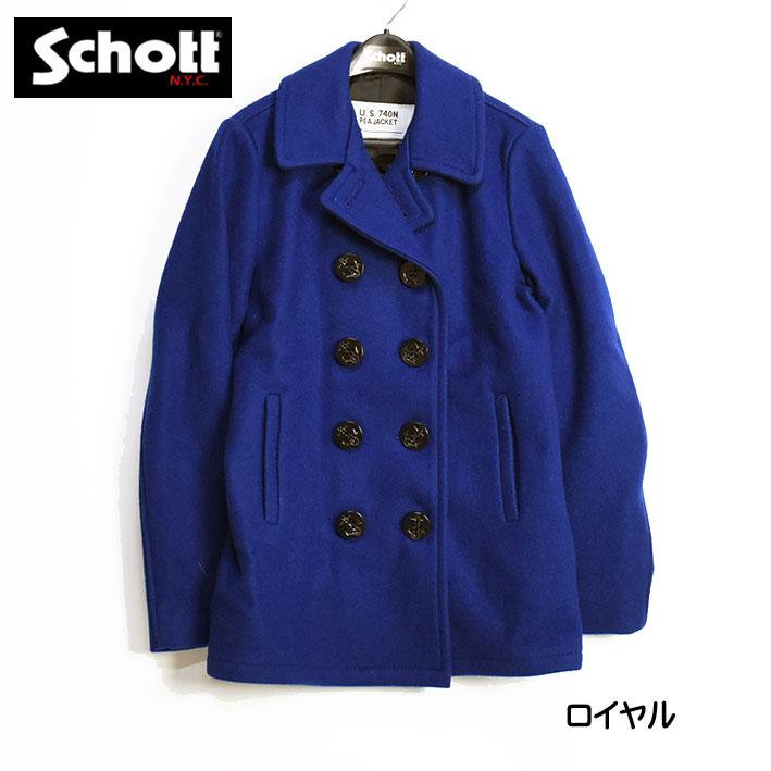 Schott N.Y.C ショット レディース ピーコート 742SB BOYS Schott N.Y.C ショット レディース ピーコート 742SB BOYS