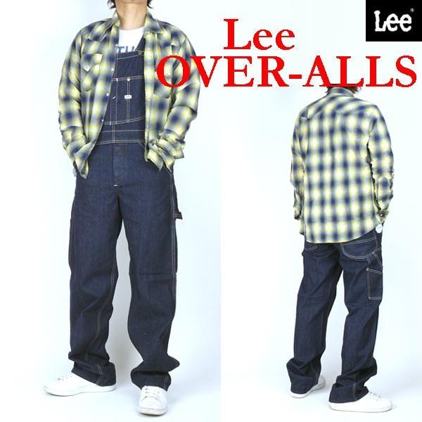 Lee（リー） メンズ オーバーオール OVER ALL ワンウォッシュ