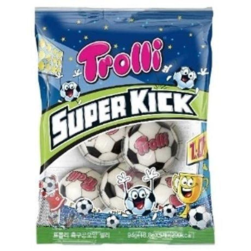 トローリサッカーグミ 94g 1袋 5個入り Asmrモッパン トローリ地球グミ 人気の 1袋
