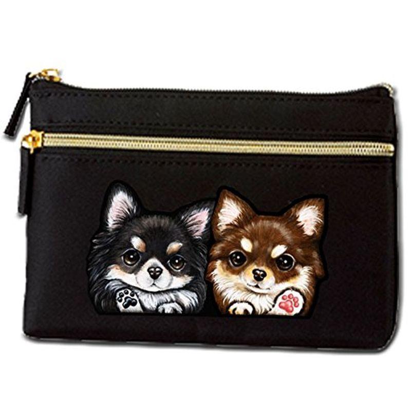 大注目 犬 ポーチ チワワ32と42 雑貨 グッズ オリジナル 激安ブランド Turningheadskennel Com