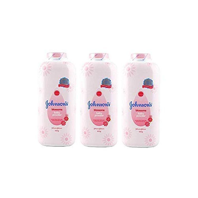 1047円 セール Johnson ジョンソン ベビー パウダー 300g 3本セット フラワー お花の香り