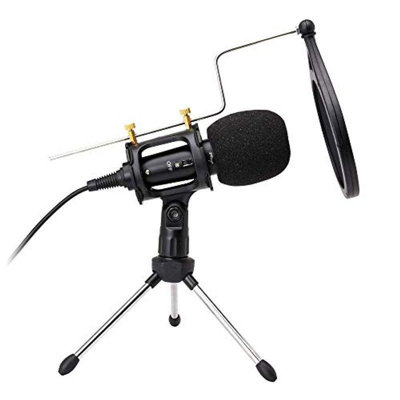 最安値 Moyo マイク コンデンサーマイク Iphone スマホ Pc 卓上マイク 外付けマイク 高音質 マフ カラオケ 三脚スタンド 会議 日本 今月限定 特別大特価 Www Sei Ba Gov Br