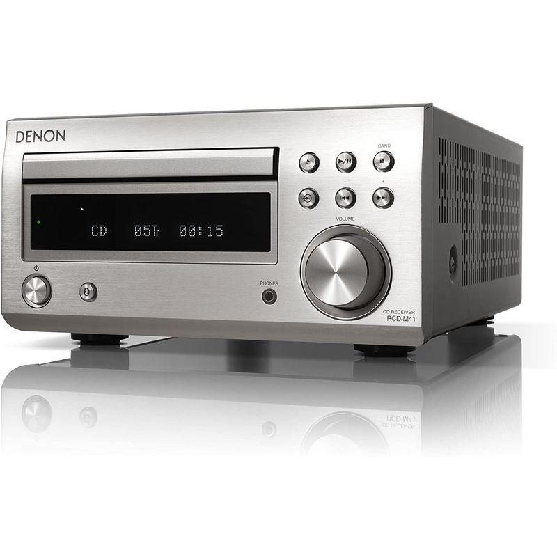 デノン Denon RCD-M41 ワイドFM AM/FMラジオチューナー ディスクリートアンプ搭載 Bluetooth?対応 CDレシーバ Denon RCD M41 ワイドFM AM/FMラジオチューナー ディスクリートアンプ搭載 Bluetooth 対応 CDレシーバ