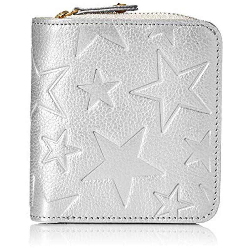 アルカン 二つ折り札入れ アステル シルバー