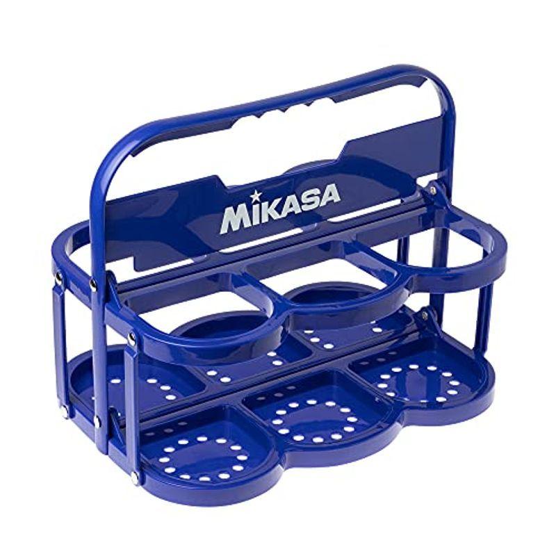 ミカサ(MIKASA) 折りたたみ式ボトルキャリアー(6本入) 青 BC6-BL 340×265×240mm