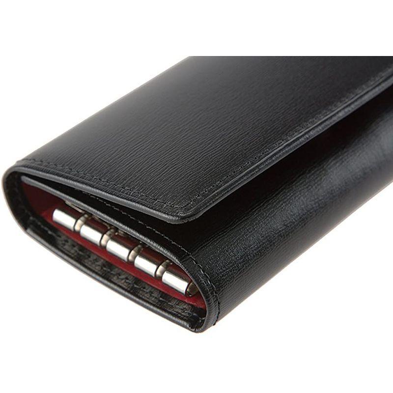 【初期/レア】 CYPRIS COLLECTIONキーケースボックスカーフ＆リンピッドカーフ 4684(ブラック×レッド) 【L1746224670】(10353円)