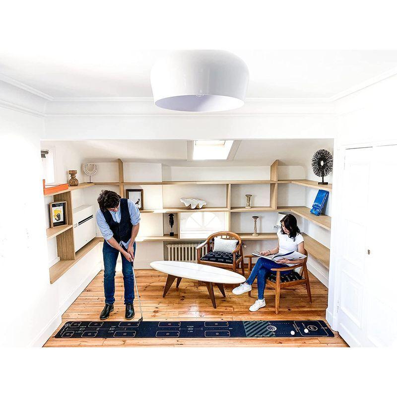 WELLPUTT ウェルパット ゴルフパターマット WELLPUTT ファースト 3M エントリーモデル ブラック フランス製 日本正規流通 WELLPUTT ウェルパット ゴルフパターマット ファースト 3M エントリーモデル ブラック フランス製 日本正規流通