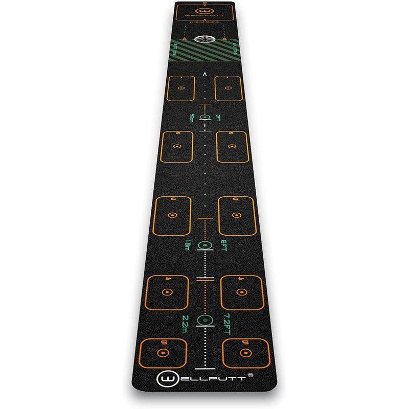 WELLPUTT ウェルパット ゴルフパターマット WELLPUTT ファースト 3M エントリーモデル ブラック フランス製 日本正規流通 WELLPUTT ウェルパット ゴルフパターマット ファースト 3M エントリーモデル ブラック フランス製 日本正規流通