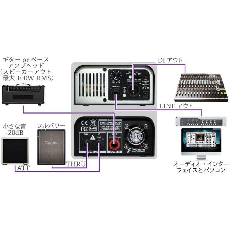 Two notes ツーノート ロードボックス Torpedo Captor 16 ohm 国内正規輸入品 notes ツーノート ロードボックス Torpedo Captor ohm 国内正規輸入品