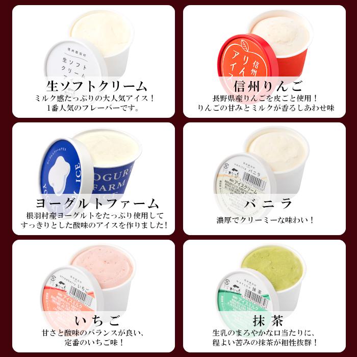 選べるアイス詰め合わせ(6個入り) お取り寄せ アイスクリーム ご当地 スイーツ：a13｜sansonichiba｜05