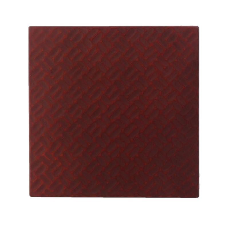 鎌倉彫 銘々皿 角型 網代刀痕 伝統工芸品 小皿 茶器 おしゃれ プレゼント 贈り物 ギフト お祝い お中元 お返し 退職 結婚 記念日 喜寿 米寿父の日