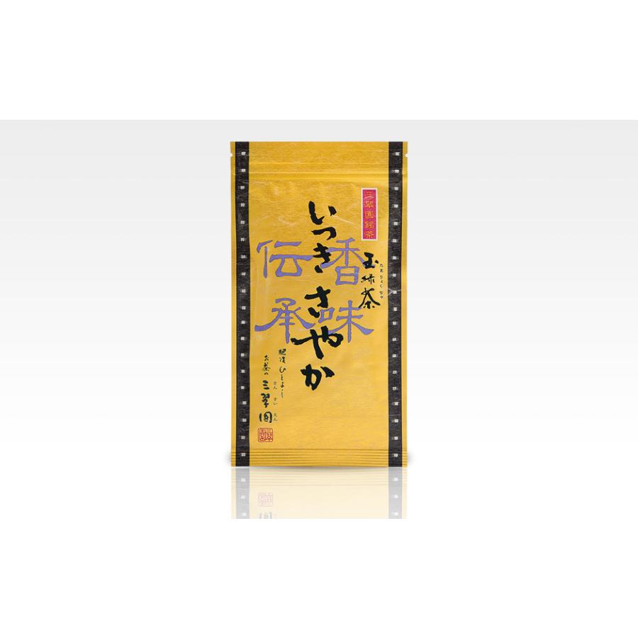いつきさやか 袋入 100g 玉緑茶 : お茶の三翆園 ヤフー店 - 通販