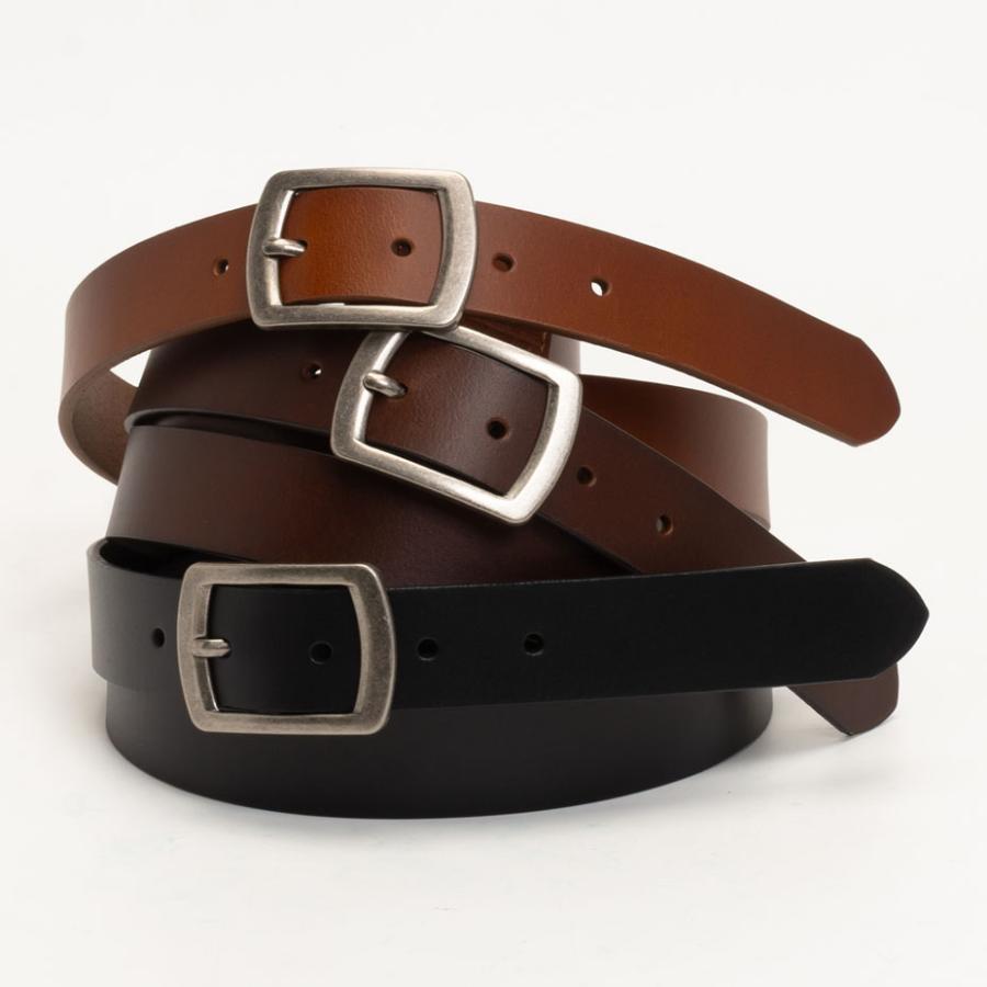 Lee（リー） ナローベルト レザーベルト ベルト メンズ レディース 本