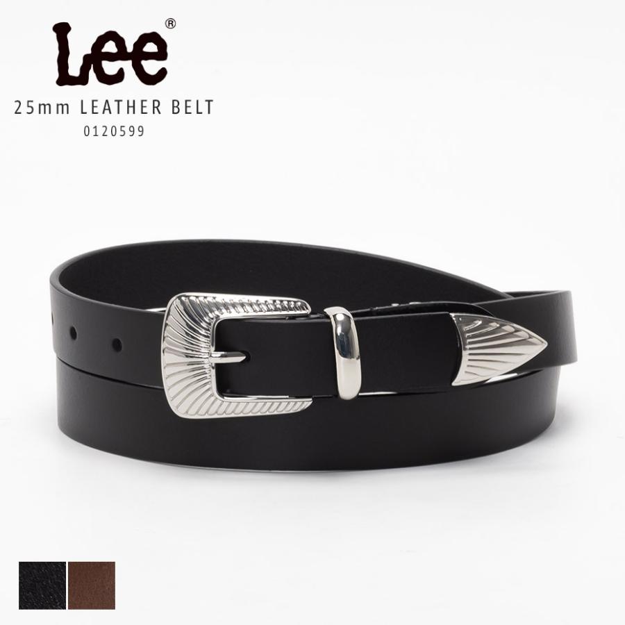 ウエスタンベルト(牛革製) Lee リー ウエスタンベルト ウェスタンベルト ベルト メンズ