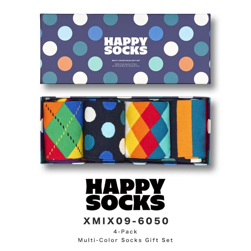 Happy Socks（ハッピーソックス） 靴下 レディース メンズ クルー丈