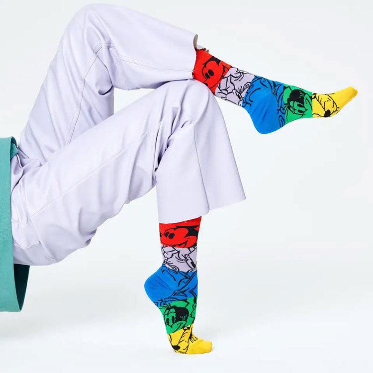 ハッピーソックス 靴下 Happy Socks メンズ レディース ディズニー コラボ ミッキー ミニー おしゃれ メンズファッション