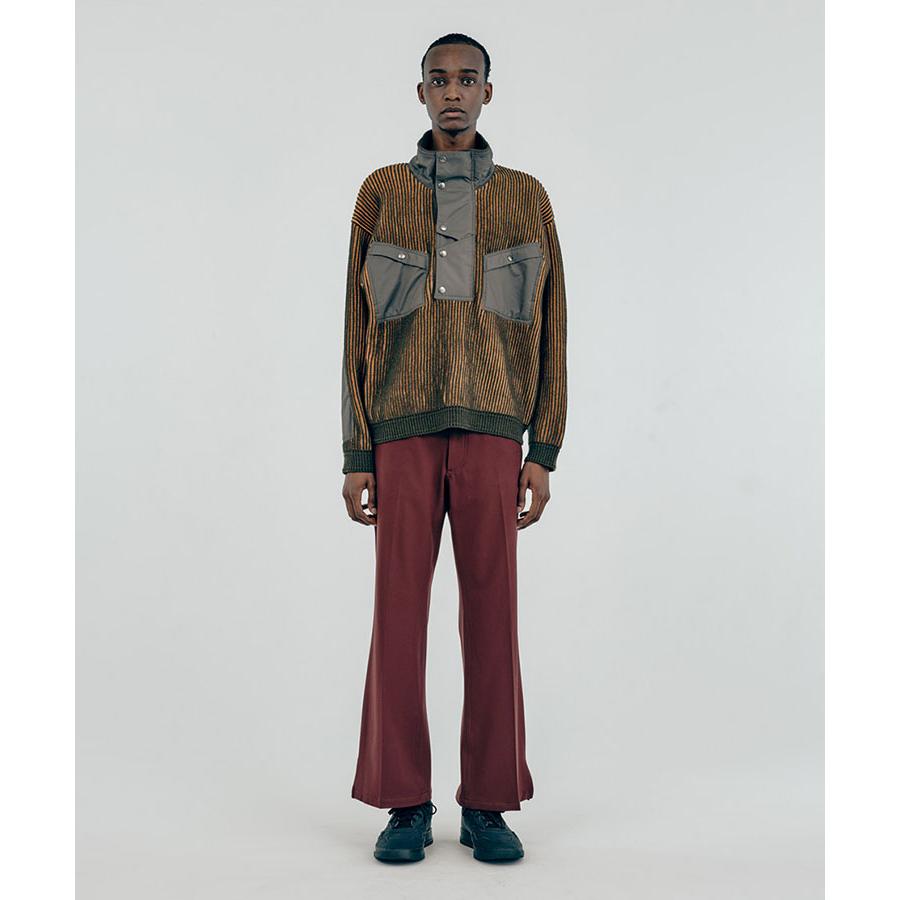 Iroquois（イロコイ） ニット メンズ ハーフジップ セーター 長袖