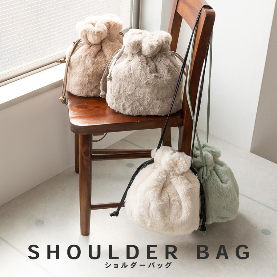 polka polka（ポルカポルカ） ファーバッグ レディース ショルダー