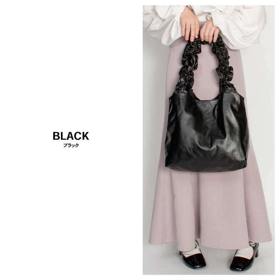 polka polka（ポルカポルカ） トートバッグ レディース ギャザー