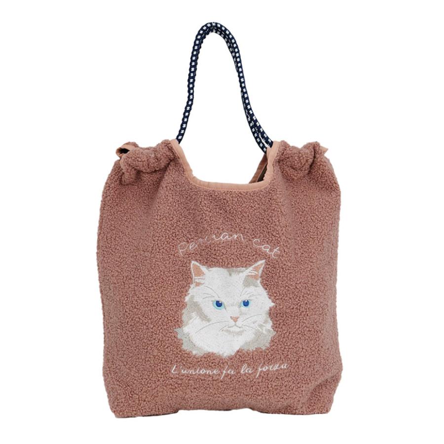 SOBIA コードトート アニマル刺繍 トートバッグ レディース a4 大きめ