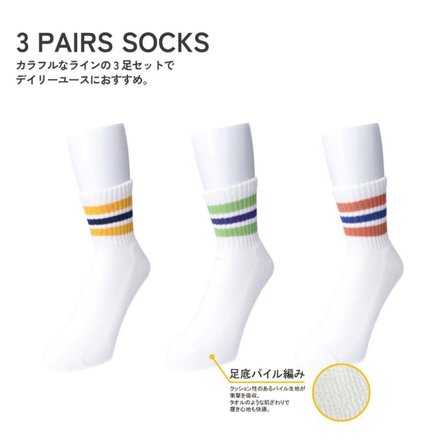 FRUIT OF THE LOOM（フルーツオブザルーム） 靴下 ソックス 3p
