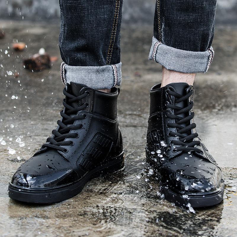 レインシューズ メンズ スニーカー レインブーツ おしゃれ 防水 長靴 807 1 ビジネスシューズ メンズ 革靴 靴のsvec 通販 Yahoo ショッピング