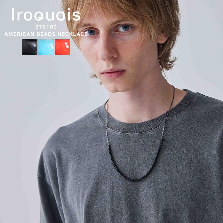 Iroquois（イロコイ） ネックレス ビーズネックレス メンズ レディース