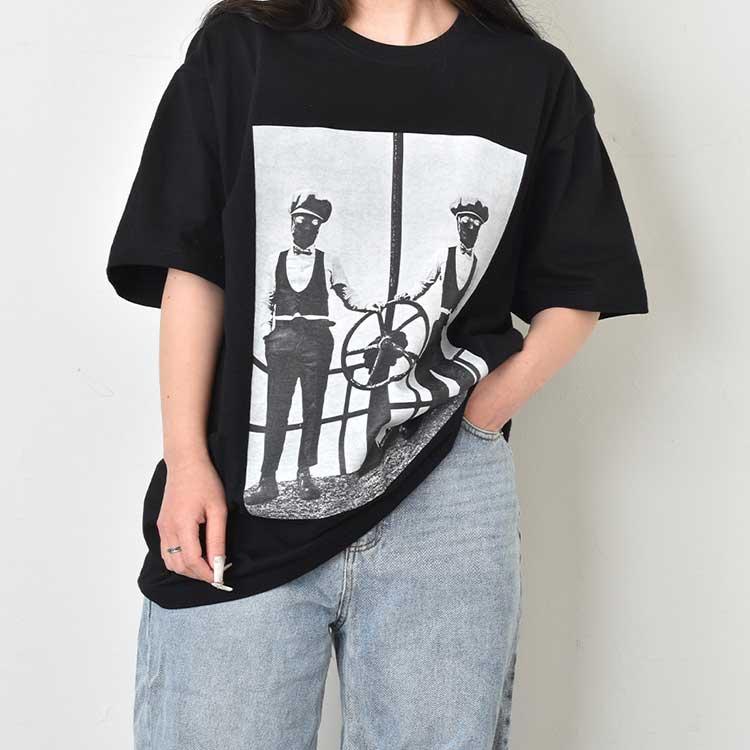 パックtシャツ tシャツ メンズ レディース 2枚セット パックt 半袖 プリントtシャツ おしゃれ クルーネック 綿100 トップス カジュアル 黒 ブラック 白 ホワイト｜sansuiya｜16