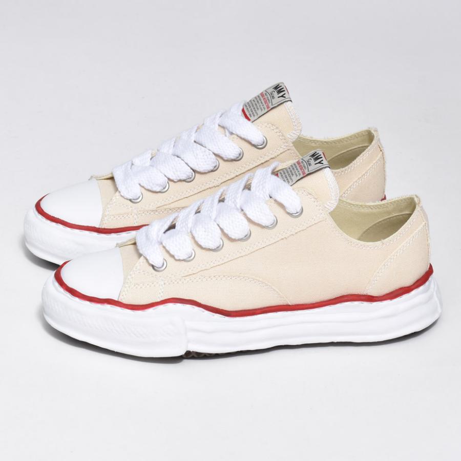 ミハラヤスヒロ スニーカー 靴 メンズ miharayasuhiro peterson low original sole canvas low-top sneakers ブランド おしゃれ 厚底 厚底スニーカー ローカット｜sansuiya｜06