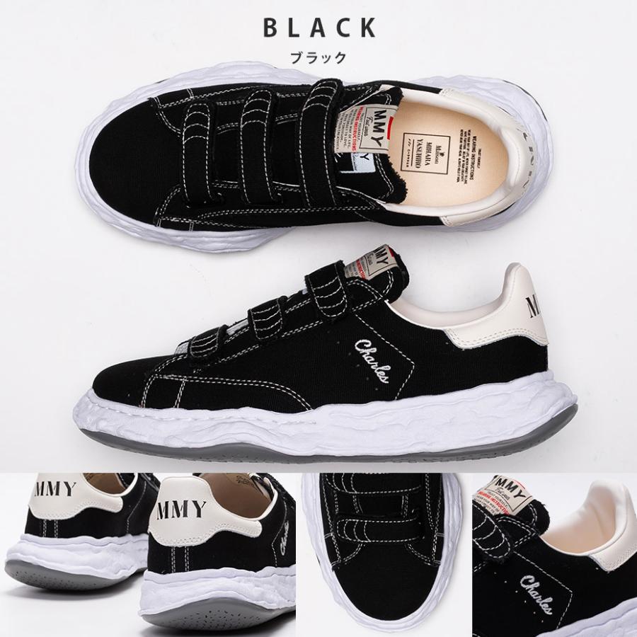 MIHARA YASUHIRO charls 38 ブラック スニーカー MMY MIHARA YASUHIRO charls 38 ブラック スニーカー MMY