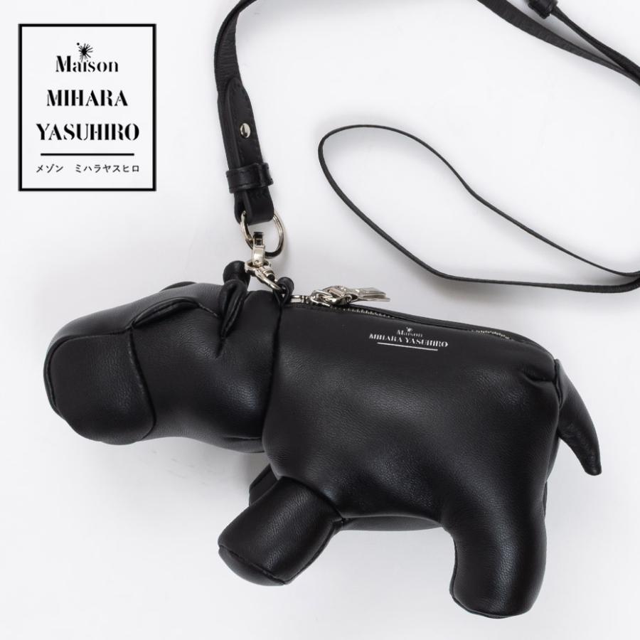 MAISON MIHARAYASUHIRO ミハラヤスヒロ　ポーチバック Maison MIHARA YASUHIRO DOLLS / animal sholder bag （Black） -FASCINATE