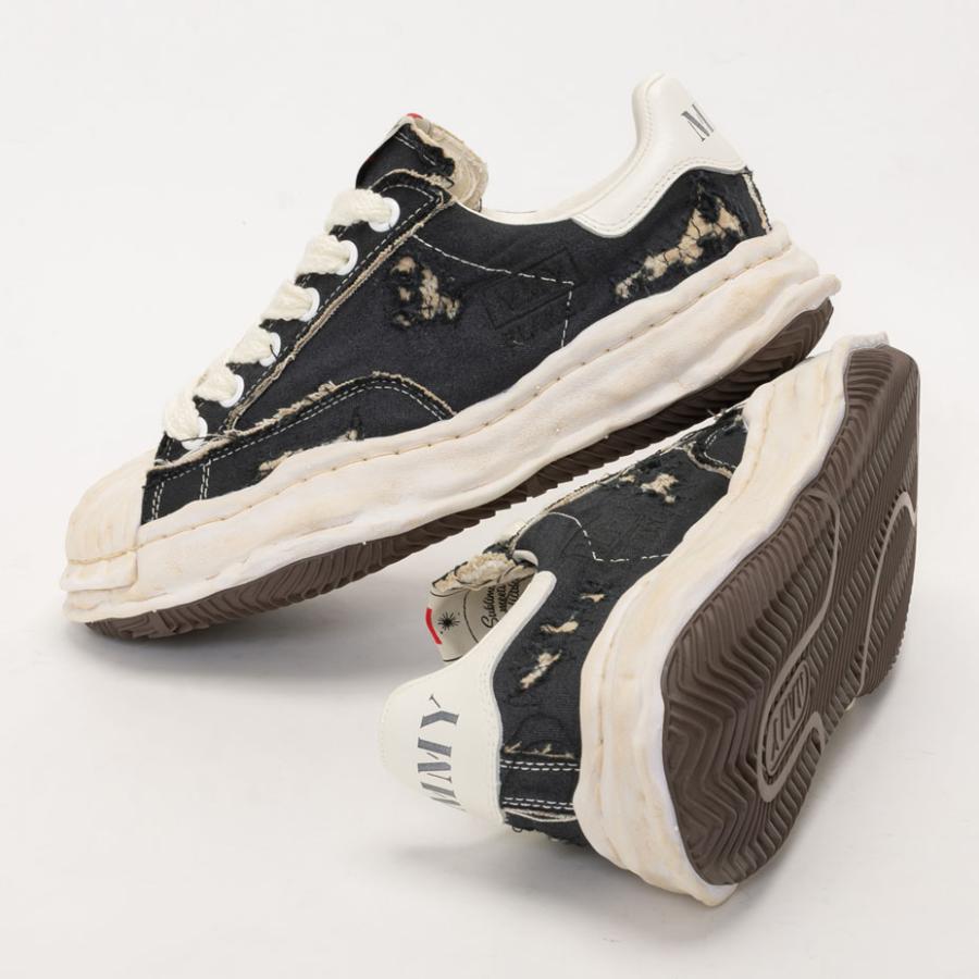 廃番 希少 ミハラヤスヒロ ブレイキー ハイカット 38 黒 BLAKEY 厚底 MAISON MIHARA YASUHIRO（メゾン ミハラヤスヒロ） ミハラヤスヒロ