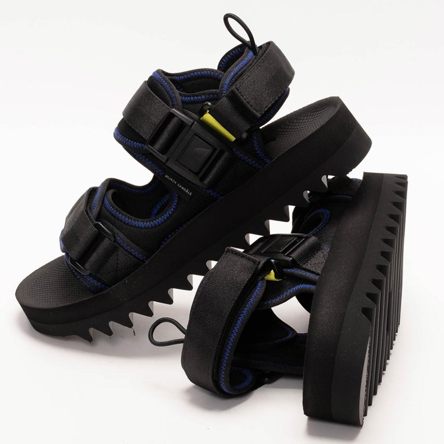 サンダル メンズ ALTO Uni Blach スポーツサンダル ベルクロ